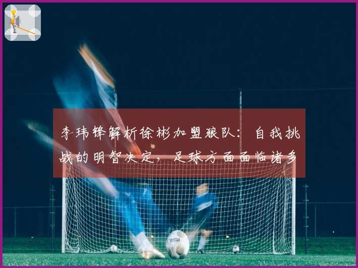 李玮锋解析徐彬加盟狼队：自我挑战的明智决定，足球方面面临诸多困难